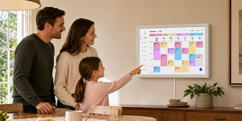 How to Choose a Digital Family Calendar for a Busy Home Dragon Touch