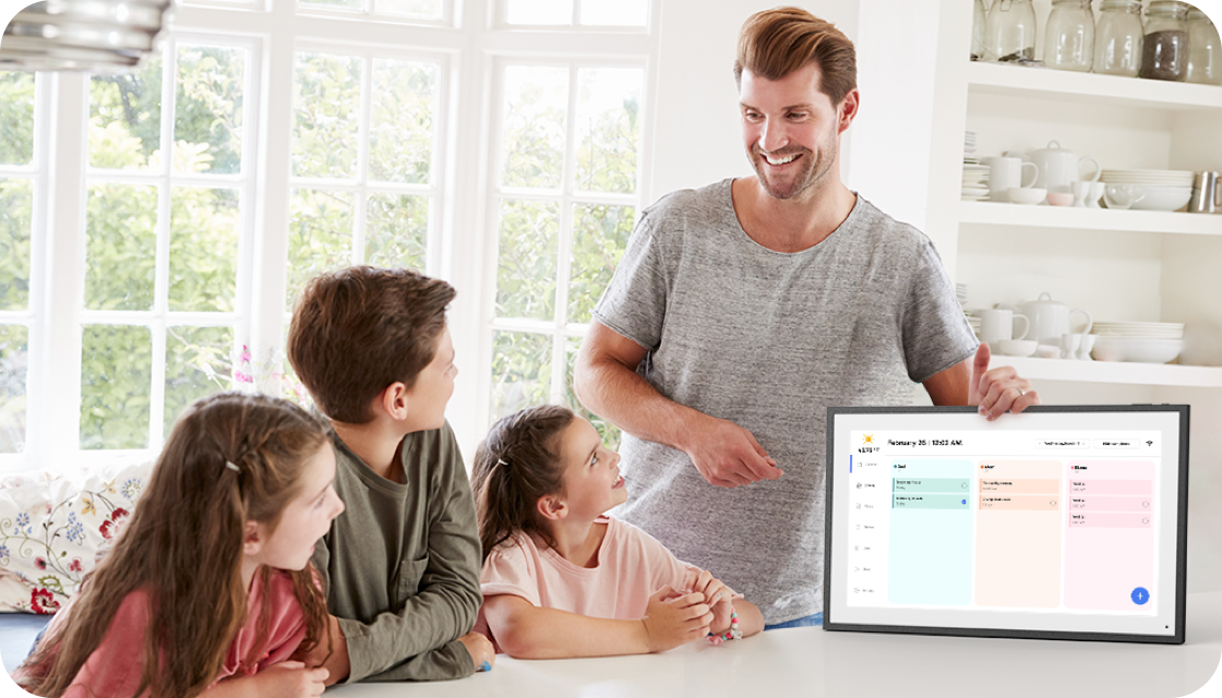 DragonTouch smart calendar for family