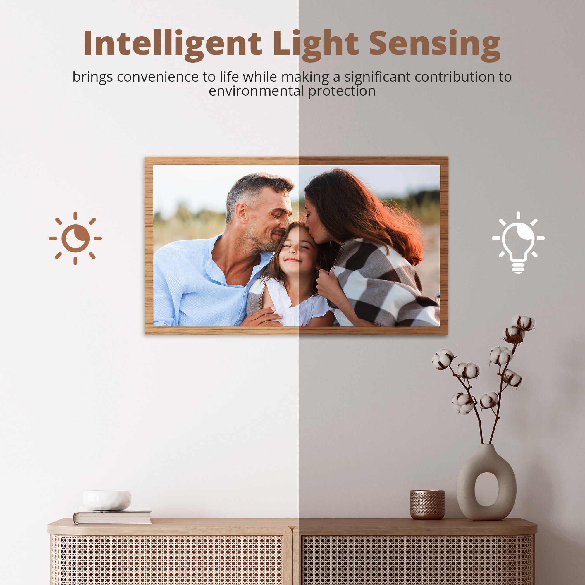 21.5 inch WiFi Large Digital Photo Frame