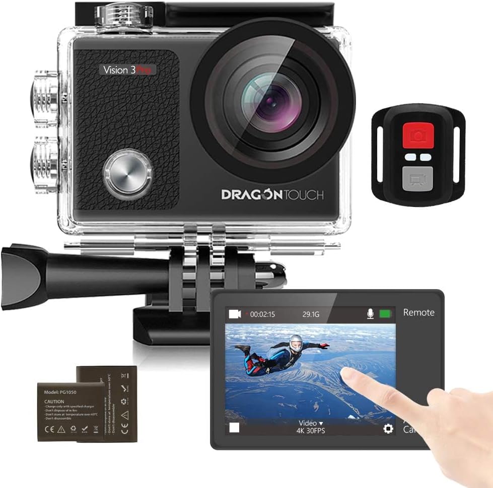 Vision 3 Pro Action Camera Dragon Touch