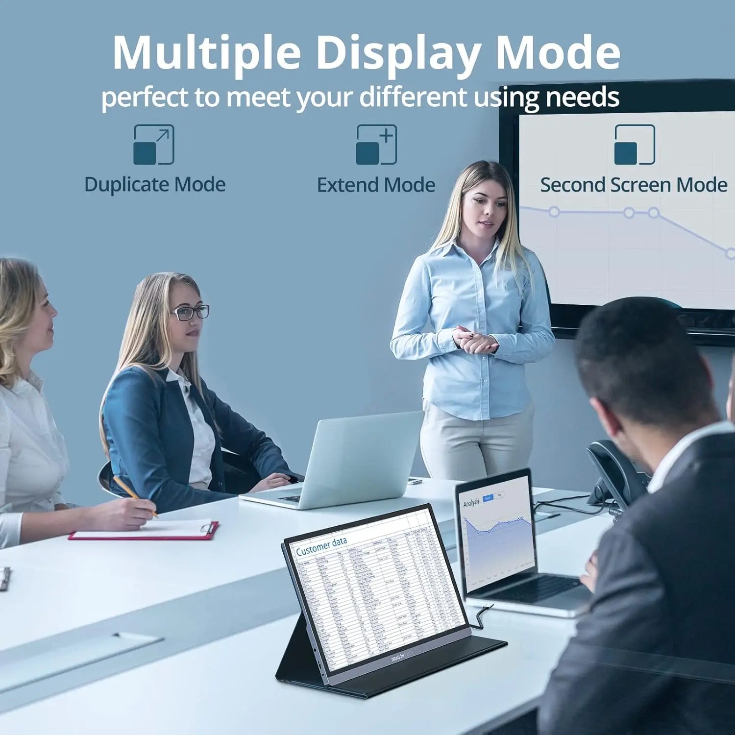 Dragon Touch S1 Pro 4K Portable Monitor Dragon Touch
