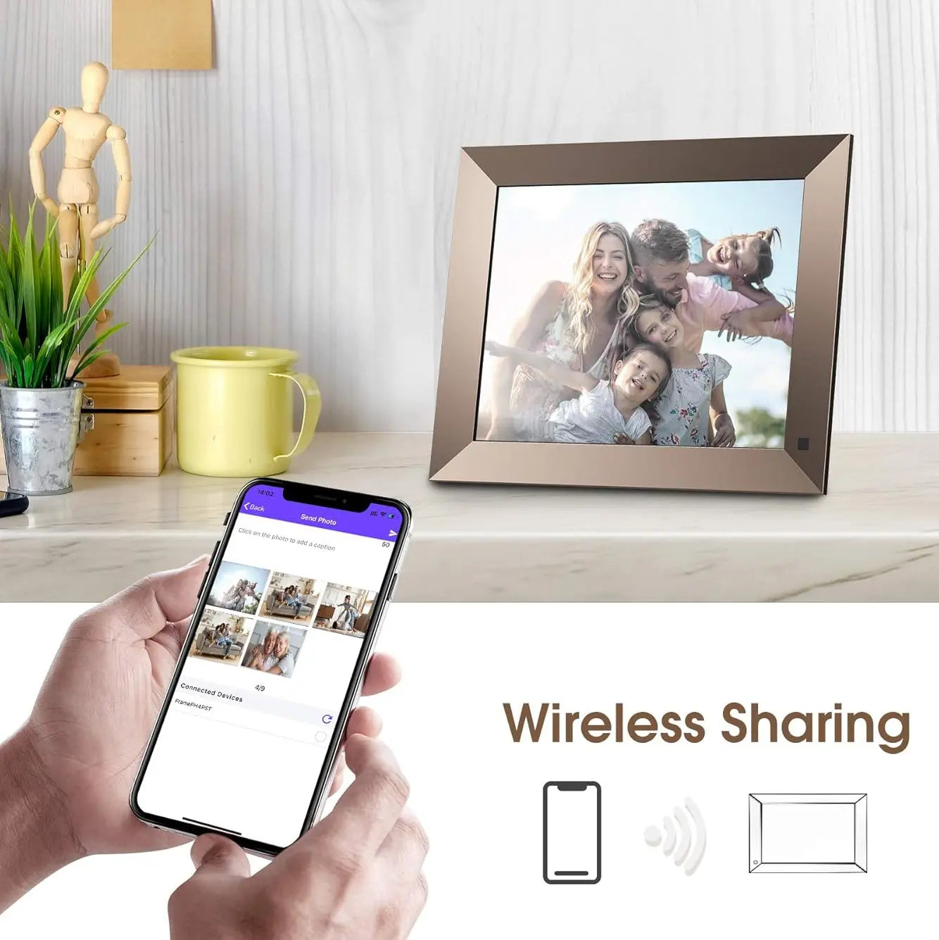 Classic 10 Elite Digital Picture Frame Dragon Touch