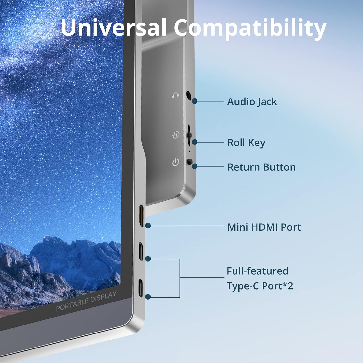 Dragon Touch S1 Pro 4K Portable Monitor