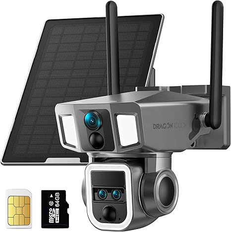 Dragon Touch 4G LTE Cellular Security Camera Dragon Touch