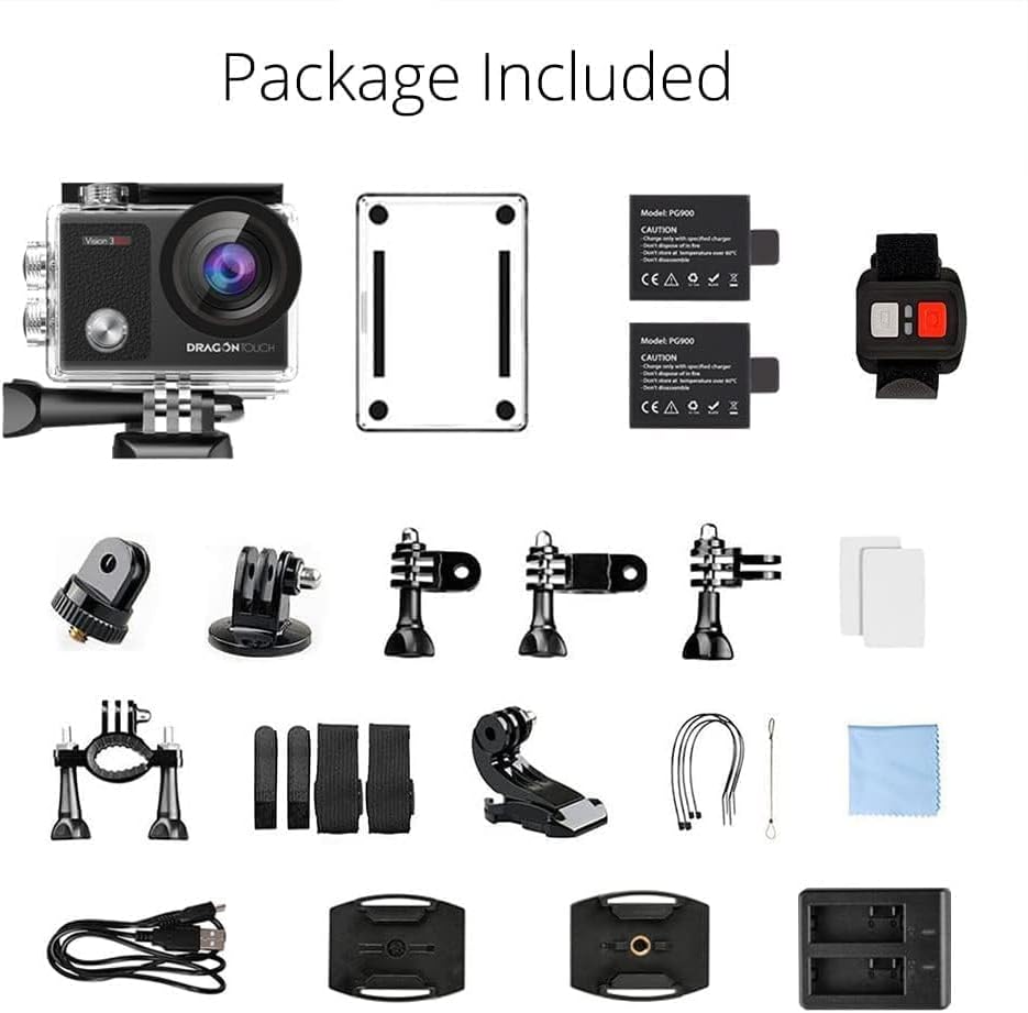 Vision 3 Pro Action Camera Dragon Touch