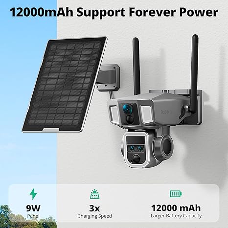 Dragon Touch 4G LTE Cellular Security Camera Dragon Touch