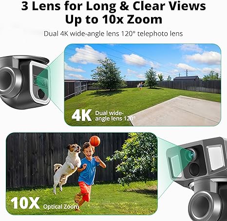 Dragon Touch 4G LTE Cellular Security Camera Dragon Touch