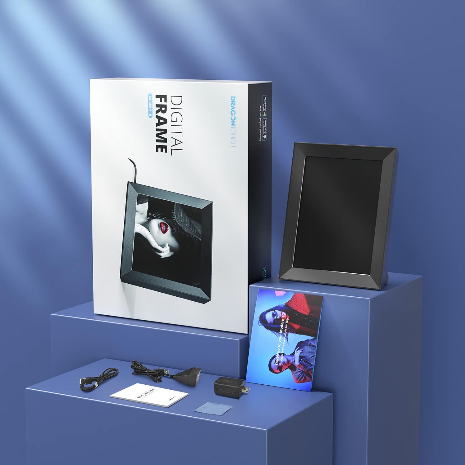 Modern 10 Digital Picture Frame Dragon Touch