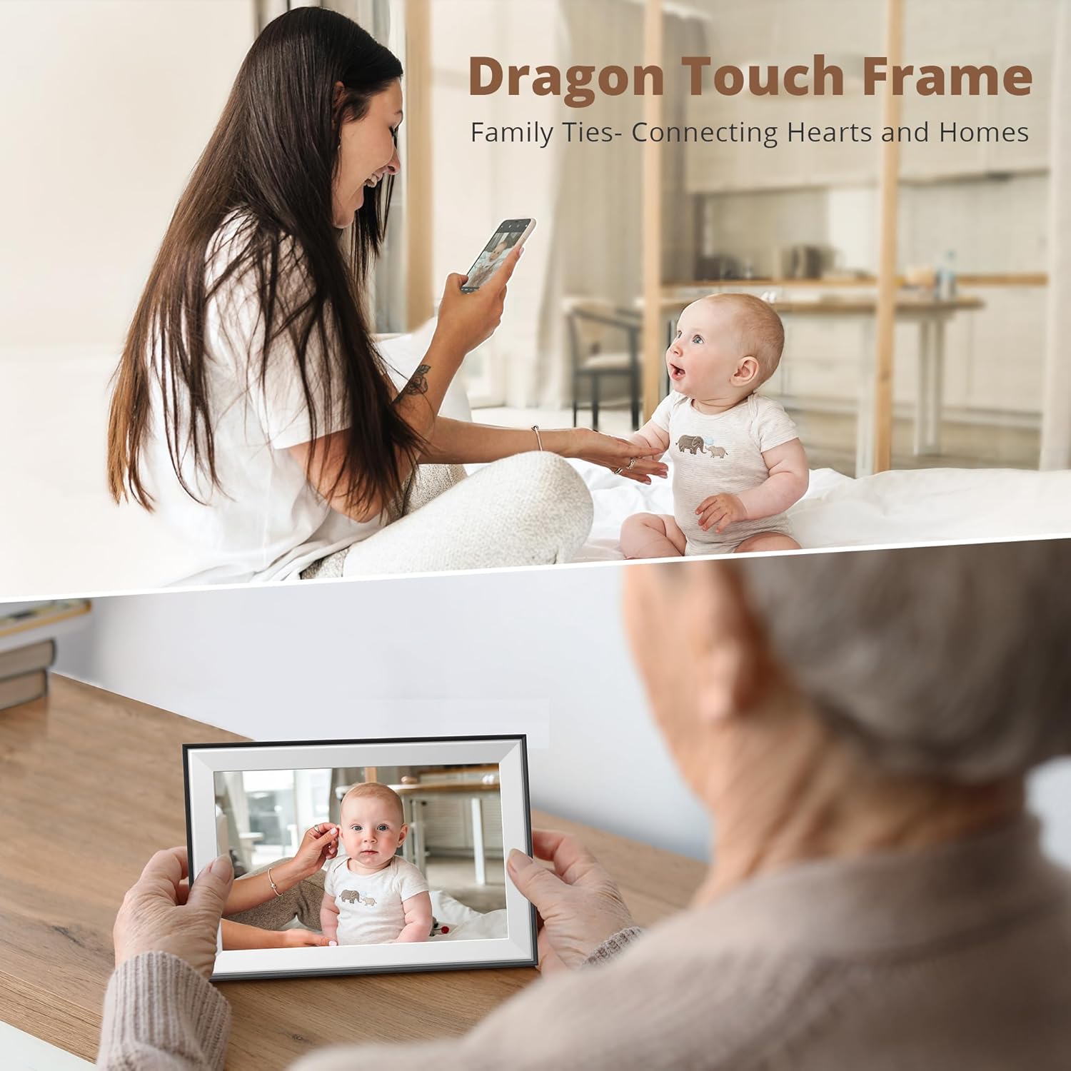 10.1" WiFi Touch Screen Digital Picture Frame