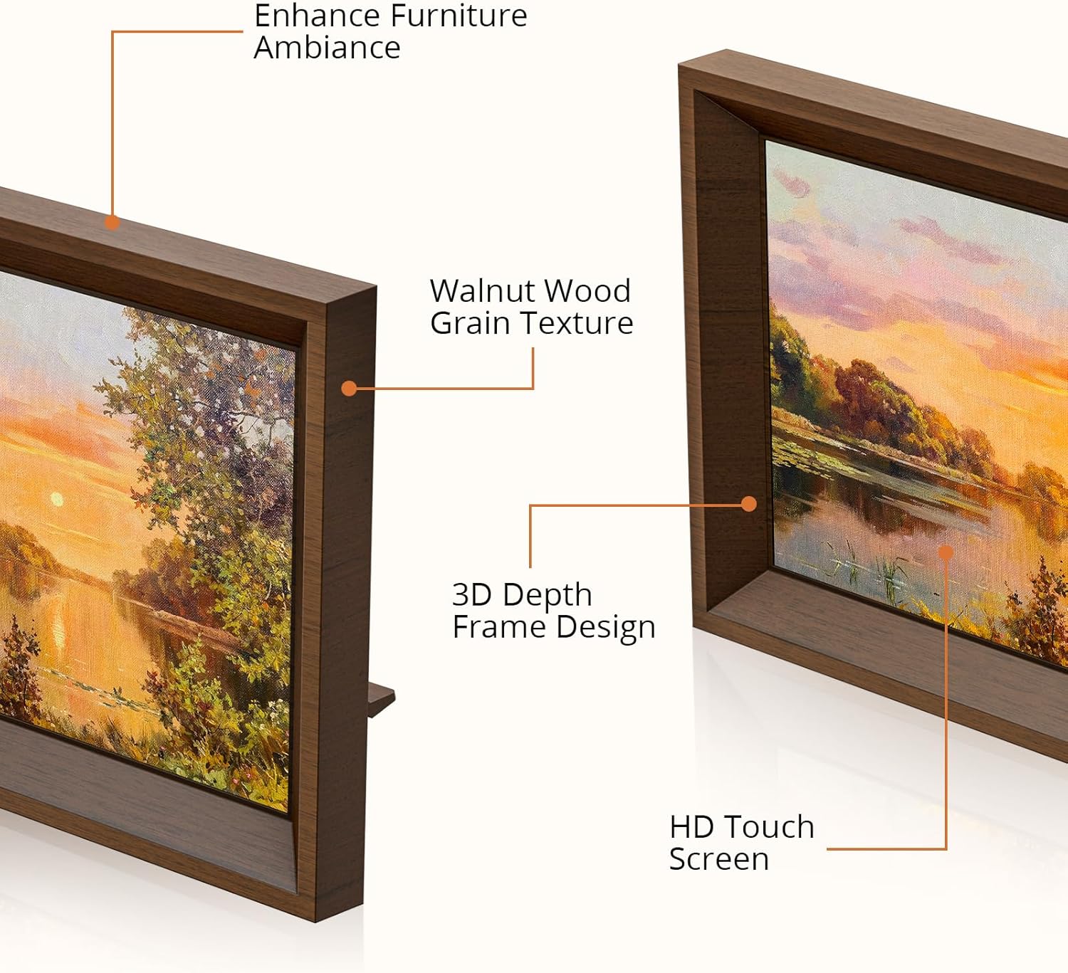 10.1" WiFi Touch Screen Digital Picture Frame 32GB Dragon Touch