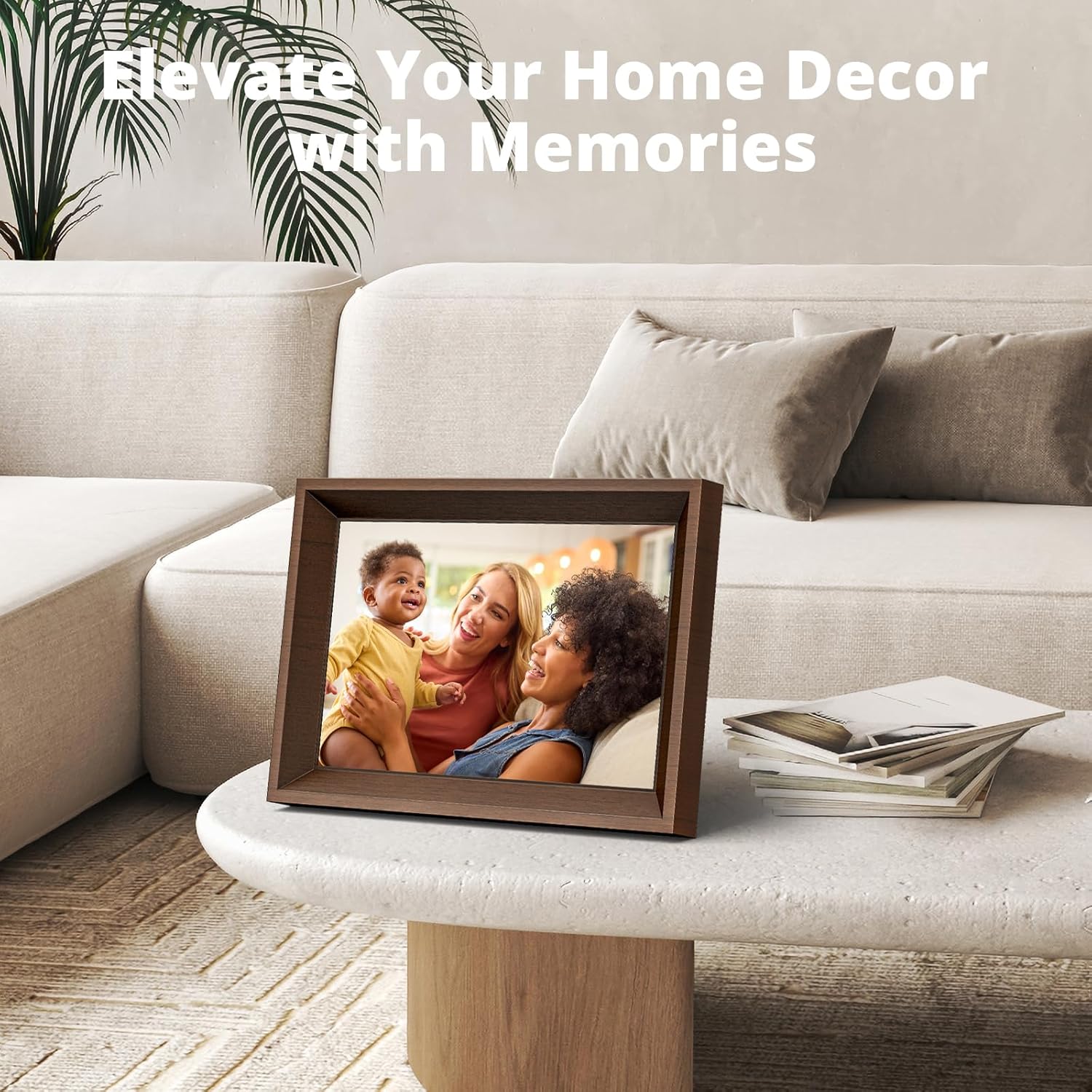 10.1" WiFi Touch Screen Digital Picture Frame 32GB