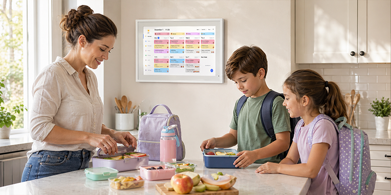 Best Digital Calendar Without Subscription for Busy Families Dragon Touch