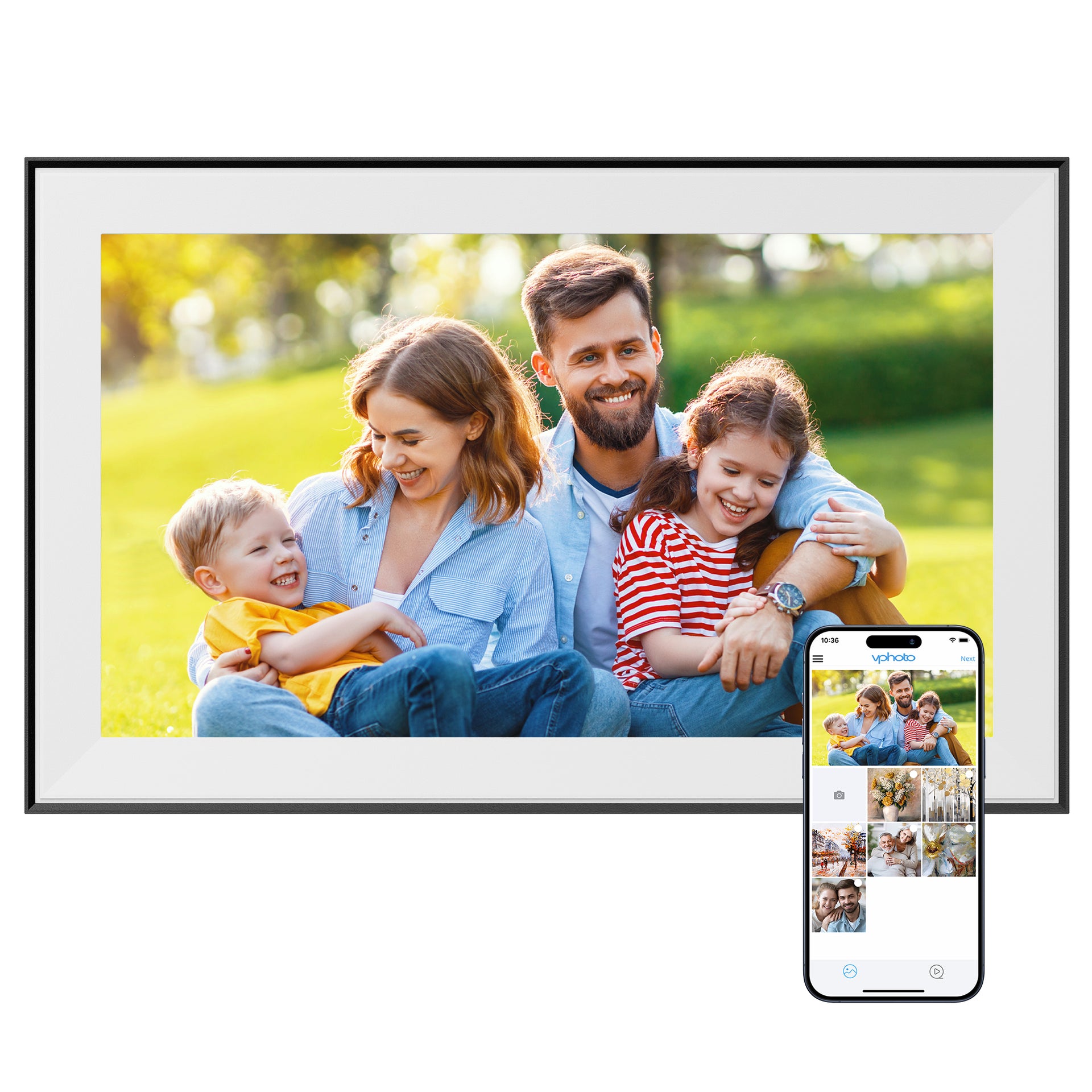 15.6" WiFi Touch Screen Digital Picture Frame