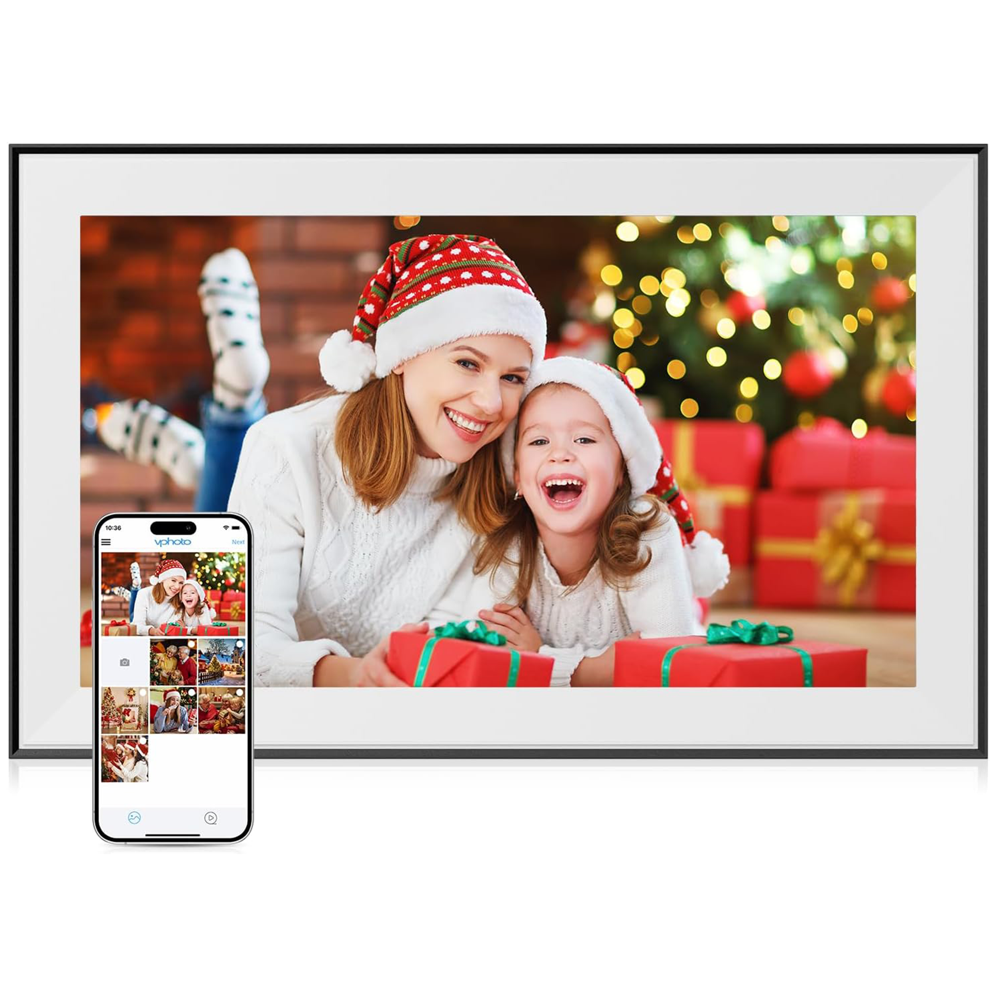 15.6" WiFi Touch Screen Digital Picture Frame
