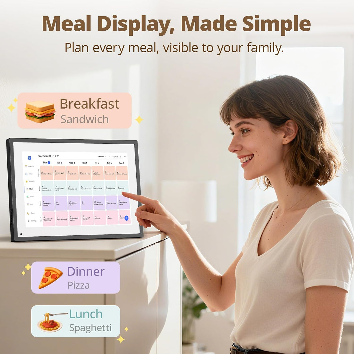 Dragon Touch Digital Calendar Dragon Touch